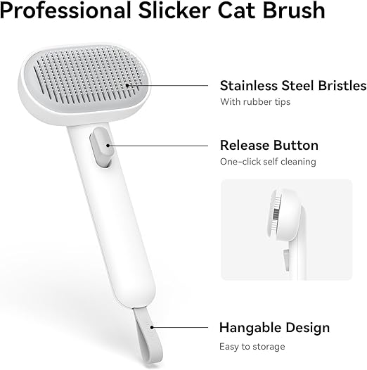 Professional Dog & Cat Brush — Long Hair