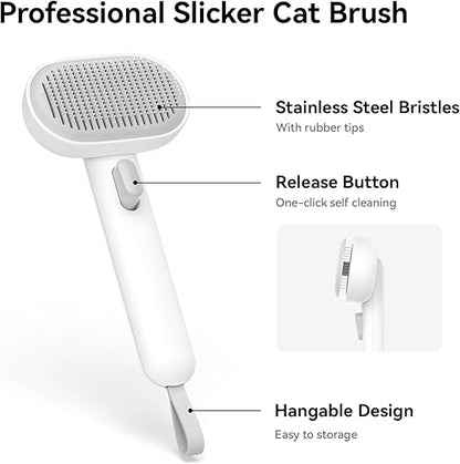 Professional Dog & Cat Brush — Long Hair