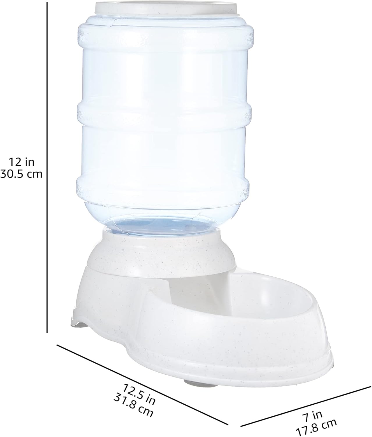 Gravity Pet Food Feeder, Small (1-Gallon Capacity)