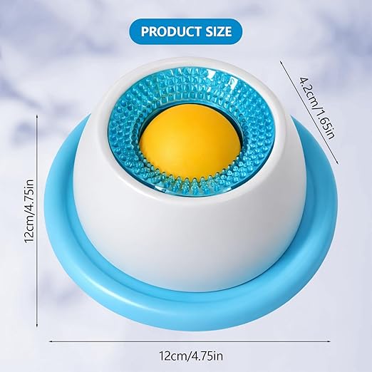 Interactive Slow Feeder Bowl for Dogs & Cats
