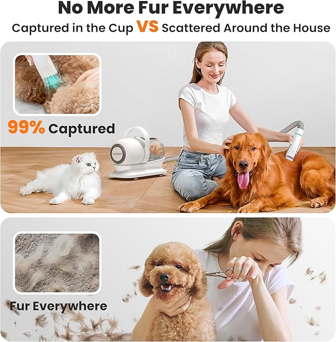 Pet Grooming Kit & Vacuum