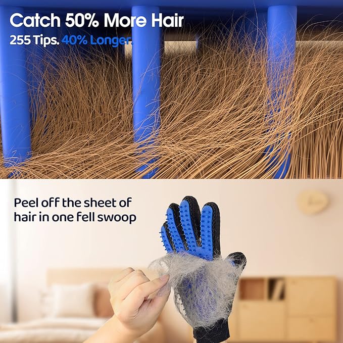 DELOMO Pet Grooming Glove