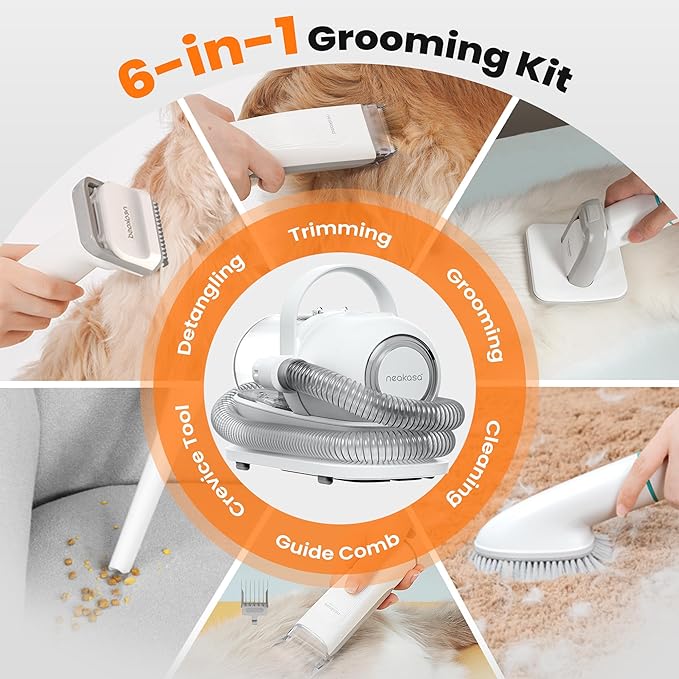Pet Grooming Kit & Vacuum