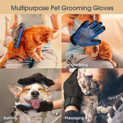 DELOMO Pet Grooming Glove