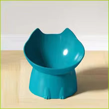 Raised Pet Bowl with Long Ears Design — Neck Protection | Dogs & Cats