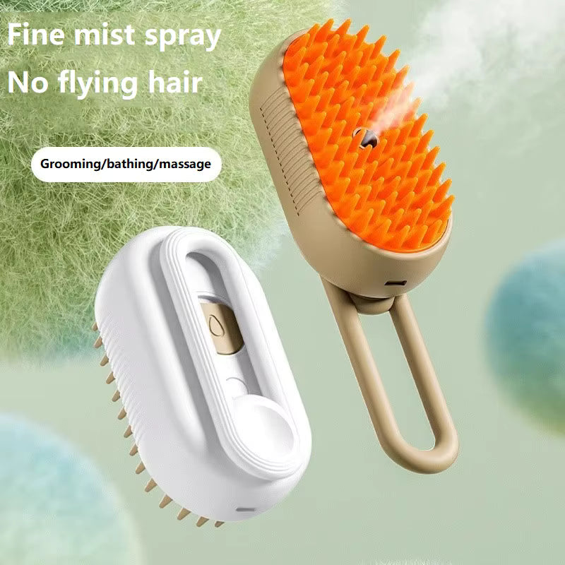 Pet Steam Grooming Brush & Comb Dogs & Cats | Willow Pets