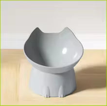 Raised Pet Bowl with Long Ears Design — Neck Protection | Dogs & Cats