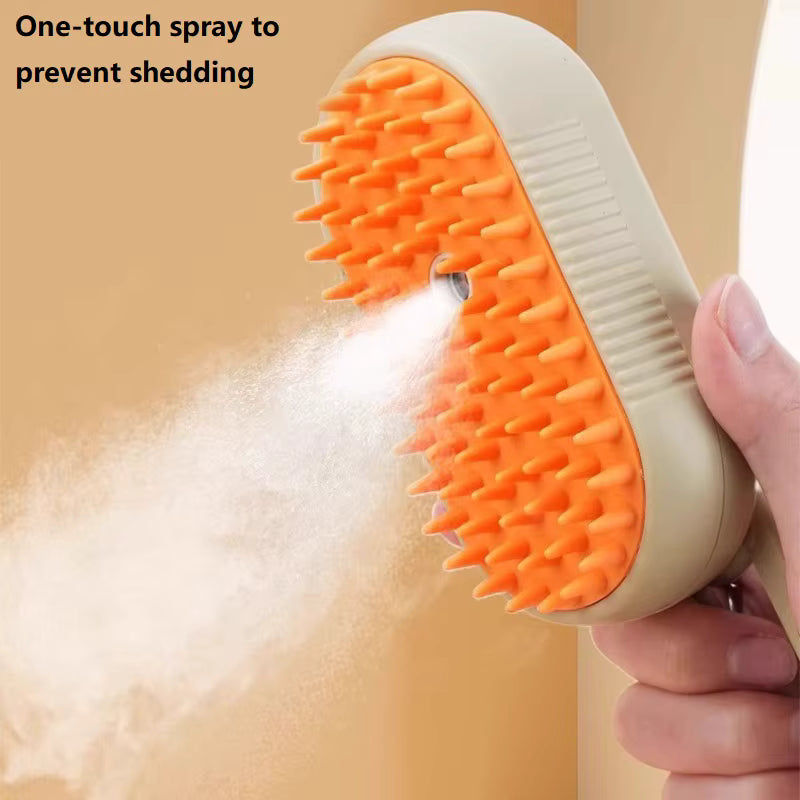 Pet Steam Grooming Brush & Comb Dogs & Cats | Willow Pets