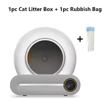 65L Self-Cleaning Smart Cat Litter Box — APP Control & Deodorising
