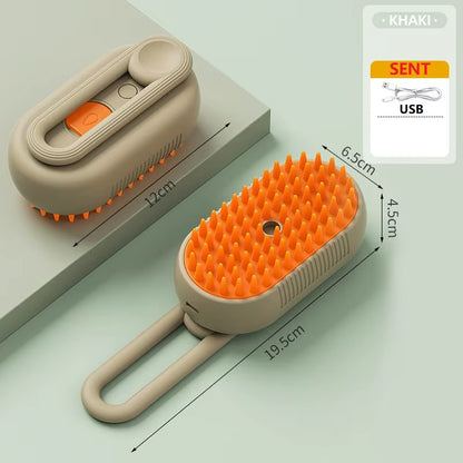 Pet Steam Grooming Brush & Comb Dogs & Cats | Willow Pets